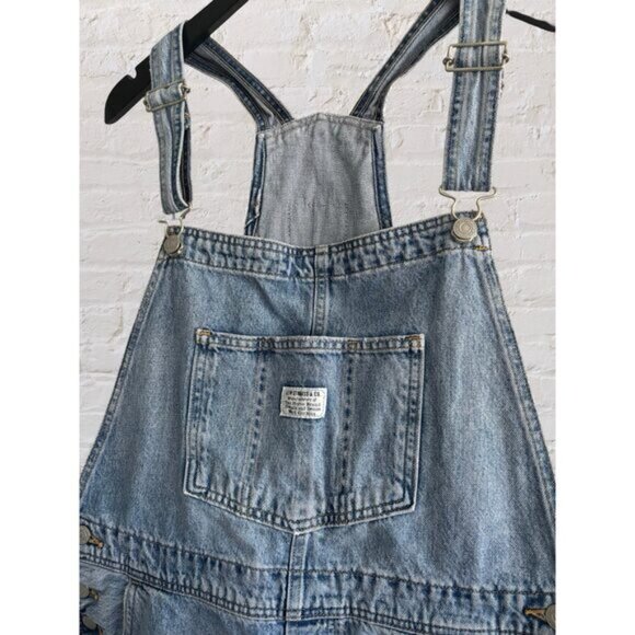 Levi s Classic Overall Skirt  Large - Picture 2 of 4